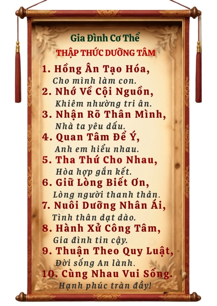 10Điều tâm poster đủ